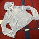 Juicy Couture lilac purple soft velour hoodie pockets embroidered embellished Photo 0