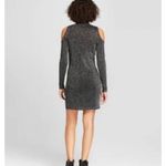 Xhilaration Womens Xhiliration Metallic Cold Shoulder Dress - Sz M Photo 1
