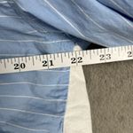 ZARA Striped Poplin Shirt Shorts Set Women’s XS Blue Two-Piece Cropped Y2K Chic Photo 4