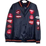 Coach X Tom Wesselmann Souvenir Jacket Lips Black Women’s Size Large Photo 0