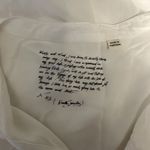 North Sails Womens Lightweight Button Up Blouse Top Sz Medium White Long Sleeve Photo 8