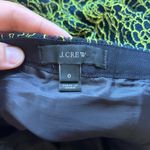 J.Crew  Women’s Navy Neon Green Lace Overlay‎ Mini Skirt Photo 1
