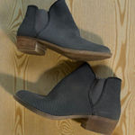 Kensie Gerona Gray Fabric Ankle Boots Size 10 Photo 0