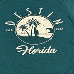 Delta Destin Florida  Soft Women Size Small Teal Green Shirt Sleeve Shirt Coastal Photo 1