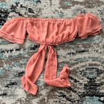 L'ATISTE L’Atiste by Amy Off the Shoulder Cropped Open Back Top Photo 0