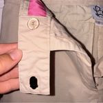 Lilly Pulitzer  White Tag Vintage Tan Cream Boot Cut Chinos Pants Photo 6