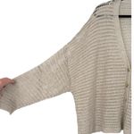 Max Studio NWT  Beige Crochet Open Knit Button Front Cardigan Sweater Size 3X Photo 10