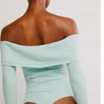 Free People NWT Intimately By Autumn Cozy Bodysuit Color: Harbor Grey Photo 3