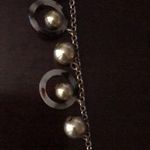 J.Crew  Gold Tone Necklace with Tortoise Shell Details Photo 2