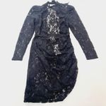Lovers + Friends  Turner Mini Dress in Black Lace Small Photo 2