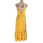 Free People Free Peo­ple Check Me Out Maxi Slip Sz XS Dress Photo 4