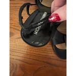 Michael Shannon black sling back heels with bow accent Size 8 Photo 5