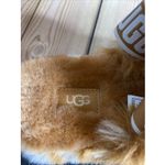 UGG NWOT  Oh Yeah Spots Slipper 1118165 Natural Real Lamb Fur Women's Size 9 Photo 5