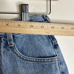 Bongo Vintage button fly denim jean shorts big logo on back size 3 Photo 5