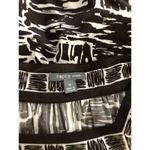 Apt. 9  Women's Dress M Brown Beige 3/4 Sleeve Checked Square Neckline Gathered Photo 7