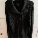 Sonoma Life + Style Black Knitted Jacket, size L Photo 0