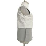 FootJoy  Size XS  Top Vest Full Zip White Gray Golf Top Photo 2