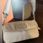 Steve Madden Olive Bphyre puff Bag coin purse DR139045 crossbody wide strap NWT Photo 7