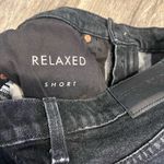 Lucky Brand  relaxed fit denim shorts size 4 / 27 black wash Photo 4