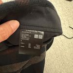 Uniqlo Plaid A-Line Skirt in Navy Blue and Red Photo 2