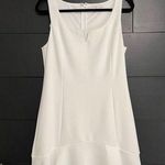 She & Sky  White Sleeveless Fit & Flare Women’s Sz L Mini Dress EUC Photo 0