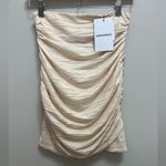 NWT Sabina Musayev REVOLVE Whistle Skirt In Ivory Size S Photo 9