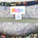 LuLaRoe | Julia Dress | Floral and Geometric | Yellow and Gray | Size XL Photo 2