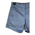 J.Crew  Shorts Women 2 Blue Cotton Blend Chino‎ Outdoor Preppy Casual Vacation Photo 3
