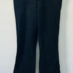 Ralph Lauren Vintage Lauren  Black Mid Rise Flare Celtic Knot Embroidered Jeans 6 Photo 0