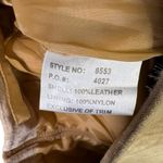 Sutton Studio 100% Leather Suede Embroidered A Photo 6