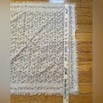 Madewell  Bandana Organic Cotton Square Scarf Cream Floral Boho Indie Hippie NWT Photo 4