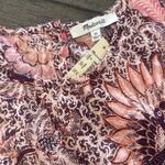 Madewell  - Yoked Puff-Sleeve Top in Bali Blooms Photo 1