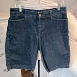 NYDJ  Denim Jean Shorts Lift Tuck Womens 12 Not Your Daughters Jeans Photo 11