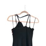 Cache Cachè Evening Gown Long Dress with Teardrop Jewel Vintage 90s Y2K Black Small Photo 6