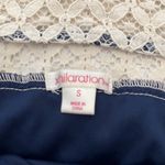 Xhilaration  Navy Blue‎ Bohemian Print Sleeveless Mini Dress Photo 2