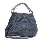 B Makowsky B. Makowsky Womens Black & Silver Leather Hobo Handbag Purse SKU 7813 Photo 7