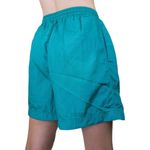 Lavon Vintage 90s  Green Windbreaker Shorts Photo 2