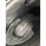 Cult Gaia Bratz Black Leather Platform Lug Block Heel Lace Up Boots Size 40 Photo 6