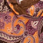 Rampage  Orange and Brown Paisley Camisole Photo 3