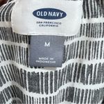 Old Navy  black and white ruffle top sundress size medium Photo 3