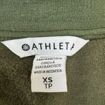 Athleta Purana V Neck Wrap Sweater XS in Olive Green Aspen Olive Photo 5