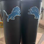 NFL Detroit Lions Black Waterproof Rain Boots Photo 2