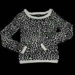 EXPRESS Animal Print Sweater Soft Stretch Long Sleeve Pull Over Women’s Small Photo 7