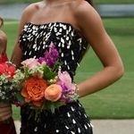Sherri Hill Sheri Hill Black and Gold Homecoming dress Photo 0
