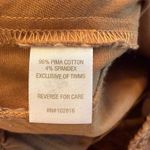 Garnet Hill Garnet‎ Hill Salt-Washed Chino Joggers Beachwood Palm Brown Size Small Photo 6