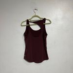 Athleta Burgundy With Ease Cut Out Tank Top Sz S Photo 7