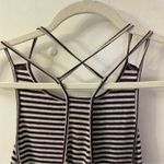 Calia by Carrie Underwood Women's M Spaghetti Strap Striped Tank Top Activewear Black Size M Photo 5