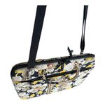 Vera Bradley Large Hard Case Floral Laptop Bag - Black, Yellow, White Photo 3