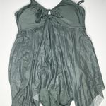 Sage Green One Piece Swim Skirt Suit New 2XL Size 2X Photo 0