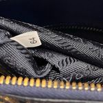 Prada Navy Blue Patent Saffiano Vernice Shoulder Bag Purse Photo 12